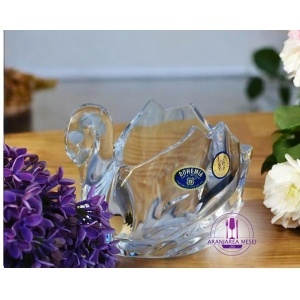 Figurina Cristal Bohemia model Lebada (92103-00001-114)