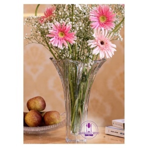 FLORALE - Vaza evazata sticla cristalina Bohemia 28 cm (8KA88-99E50-280)
