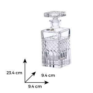 HARRY Decantor whisky cristal Bohemia 700 ml - Img 2