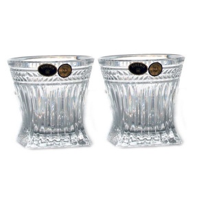 IMPERIAL Set 6 pahare cristal whisky 240 ml - Img 1