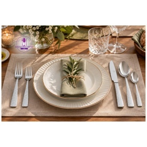MARS - Tacamuri inox 18-0  (Set 12 persoane - 60 piese)  (B1439-60)