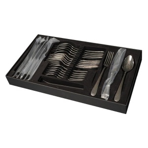 MIA Set tacamuri inox 18/10 - 6 persoane (24 piese) - Img 4