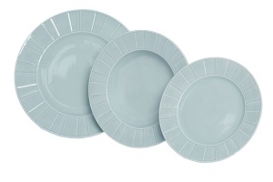 OCTAVIA MINT Serviciu masa portelan 6 persoane ( 18 piese ) - Img 2