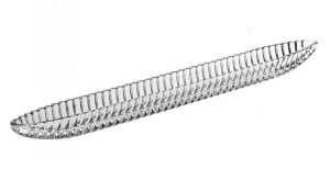 Platou servire cristal Bohemia 41 cm - Img 2