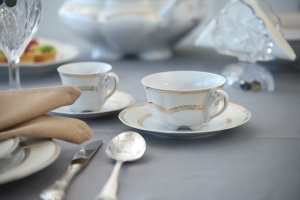 SOPHIA Serviciu ceai portelan 6 persoane 220 ml - Img 2