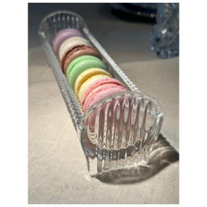 Suport biscuiti cristal Bohemia 23 cm - Img 3