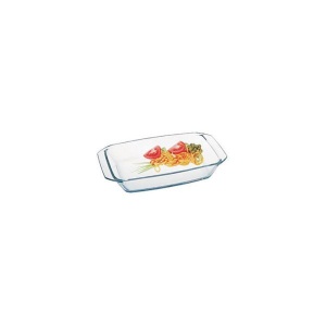 Vas sticla termorezistenta rectangular 1.5 l - Img 2