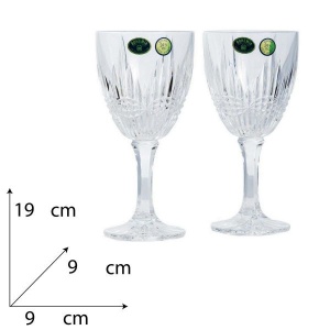 VIBES Set 6 pahare cristal Bohemia vin 380 ml - Img 4