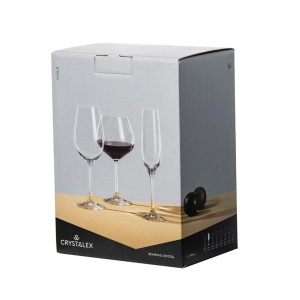 VIOLA Set 6 pahare sticla cristalina sampanie 190 ml - Img 3