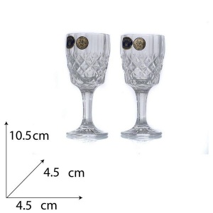 ANGELA Set 6 pahare cristal Bohemia sherry 60 ml - Img 2