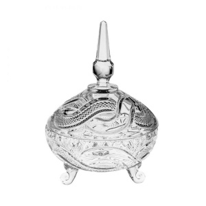 Bomboniera cristal Bohemia 25 cm - Img 2