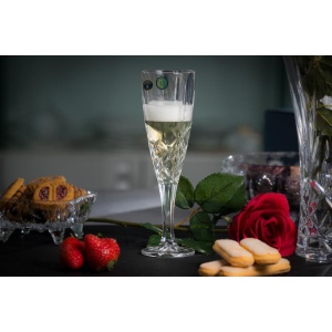 BRIXTON Set 6 pahare cristal Bohemia sampanie 180 ml - Img 2