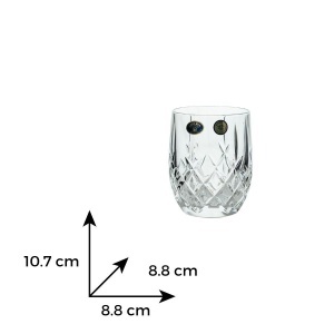BRIXTON - Pahare whisky Cristal Bohemia 380 ml (set 6 bucati) (20372-11038-380)