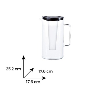 Carafa Simax 2.5 L cu insert pentru gheata - Img 5