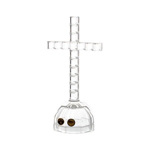 Cruce cristal Bohemia 21.5 cm - Img 3