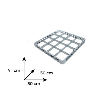 Extensie Cos UNIVERSAL pentru masina de spalat vase 50*50*4 cm (16 compartimente) - Img 4