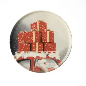 Farfurie ceramica decor "Cadouri" 28 cm - Img 2
