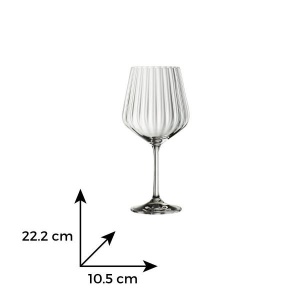 GIN & TONIC Set 4 pahare sticla cristalina Nachtmann gin tonic 640 ml - Img 3