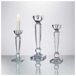 OLYMPIA Sfesnic cristal Bohemia 21 cm - Img 4