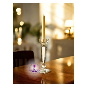 OLYMPIA Sfesnic cristal Bohemia 30.5 cm - Img 8