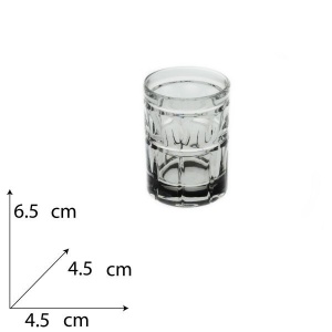 PAUL Set 6 pahare cristal Bohemia shot 45 ml - Img 3