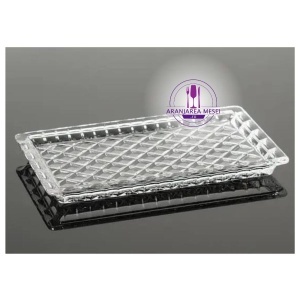 Platou dreptunghiular Cristal Bohemia 19 cm (62000-14100-190)
