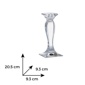 Sfesnic cristal Bohemia 20.5 cm - Img 3