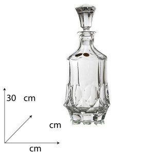 SOHO Decantor cristal Bohemia 750 ml - Img 2