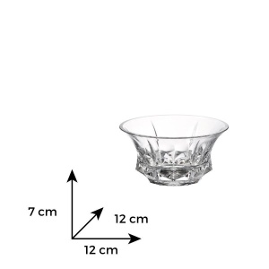 SOHO Set 6 boluri cristal 12 cm - Img 2