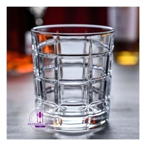 SQUARE - Pahare whisky Cristal Bohemia 320 ml (set 6 bucati) (20309-11182-320)