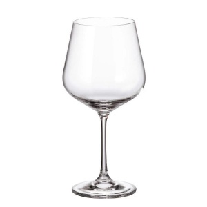 STRIX Set 6 pahare sticla cristalina Bohemia vin rosu 600 ml - Img 2