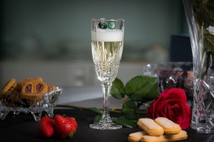 VIBES Set 6 pahare cristal Bohemia sampanie 180 ml - Img 2