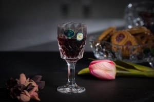 ANGELA Set 6 pahare cristal Bohemia lichior 60 ml - Img 3