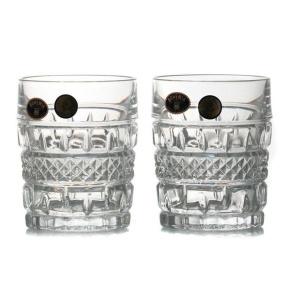 BRITTANY Set 6 pahare cristal Bohemia whisky 240 ml - Img 3