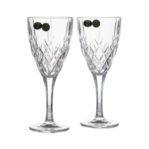 BRIXTON Set 6 pahare cristal Bohemia vin 320 ml - Img 2