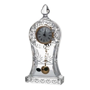 Ceas cu pendul cristal Bohemia 30.5 cm - Img 4