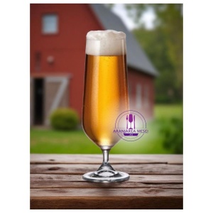 COLUMBA Set 6 pahare sticla cristalina bere 470 ml - Img 6