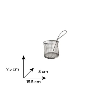 Cos sita inox pentru cartofi (BFB 01) - Img 6
