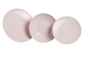DALIA ROSE Serviciu masa portelan 6 persoane ( 18 piese ) - Img 2