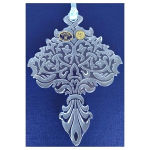 Decoratiune cristal Bohemia pentru Bradul de Craciun 19 cm - Img 5