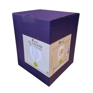 GLASGOW Set 4 pahare sticla cristalina Bohemia Gin Tonic 570 ml (GIN570) - CUTIE