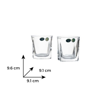 KATHRENE - Pahare whisky Cristal Bohemia 280 ml (set 6 bucati) (20210-00000-280)
