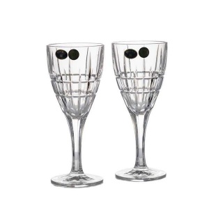 LONDON Set 6 pahare cristal Bohemia vin 320 ml - Img 1