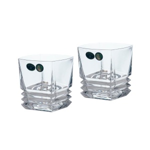 MARIA Set 6 pahare cristal Bohemia whisky 300 ml - Img 2