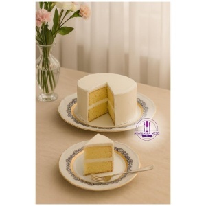 MARIE LOUISE decor AUR Serviciu tort portelan Bohemia 6 persoane ( 7 piese ) - Img 3