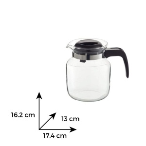 MATURA Ceainic sticla termorezistenta 1.25 l - Img 3