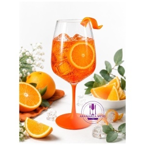 MILANO Set 4 pahare sticla cristalina Bohemia Italian Spritz 560 ml (Spritz560)