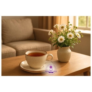 NAXOS Serviciu ceai/cappuccino portelan 6 persoane 200 ml - Img 5