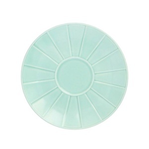 OCTAVIA MINT - Serviciu de ceai-cafea portelan (6 persoane - 12 piese) (OMSC-12)