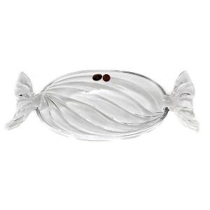 Platou cristal Bohemia Bonbon 34.5 cm - Img 2